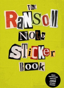 Ransom Note Sticker Book, The