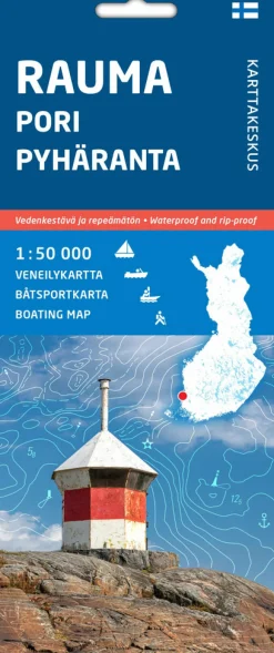 Rauma Pori Pyhäranta, veneilykartta 1:50 000