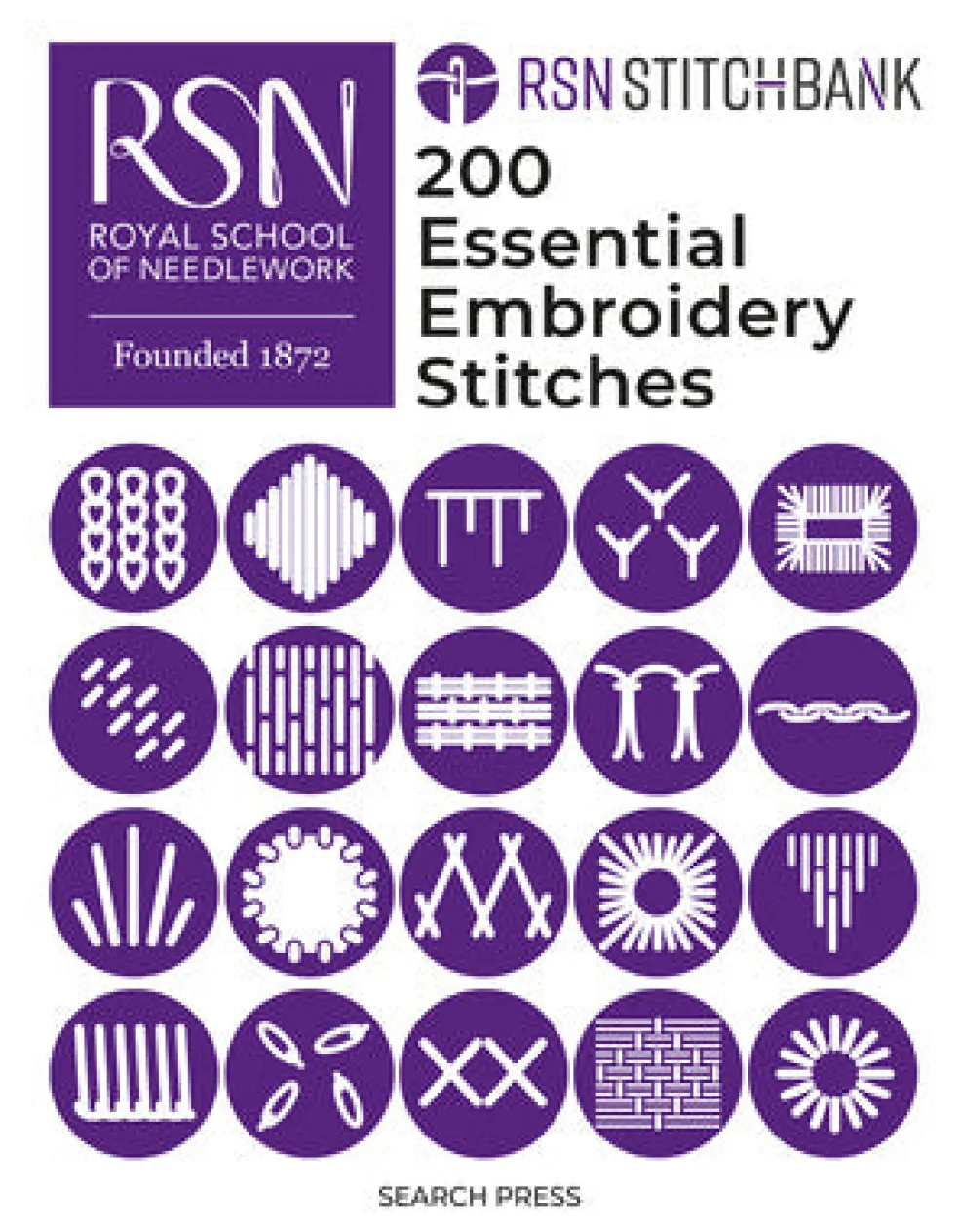 RSN Stitch Bank: 200 Essential Embroidery Stitches