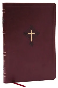 RSV2CE, Thinline Large Print Catholic Bible, Crimson Leathersoft, Comfort Print