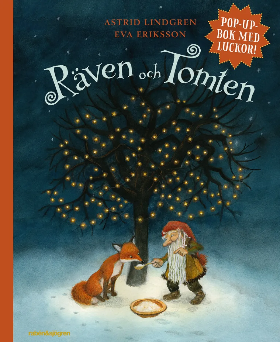 Räven och tomten (pop-up-bok med luckor)