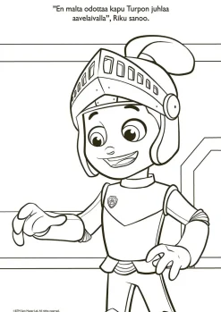 Ryhmä Hau - Paw Patrol Iso värityskirja