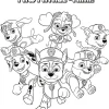 Ryhmä Hau - PAW Patrol Puuhaa, väritä ja tarroita
