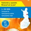 Salla Kemijärvi Saija, topokartta 1:50 000