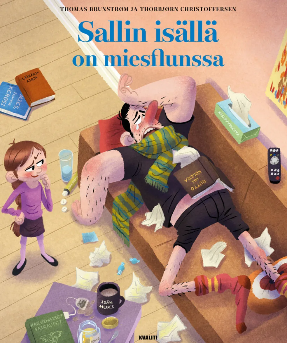 Sallin isällä on miesflunssa