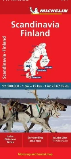 Scandinavia & Finland - Michelin National Map