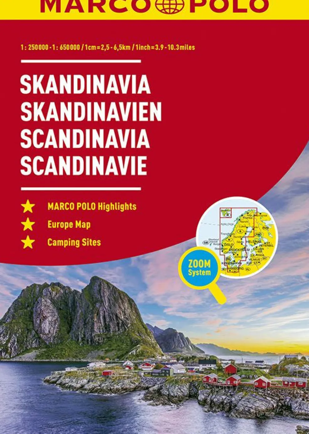 Scandinavia - Marco Polo Road atlas