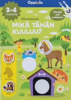 Siirtotarrat Mikä tähän kuuluu? 3-4 v