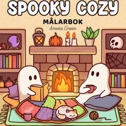 Spooky Cozy målarbok