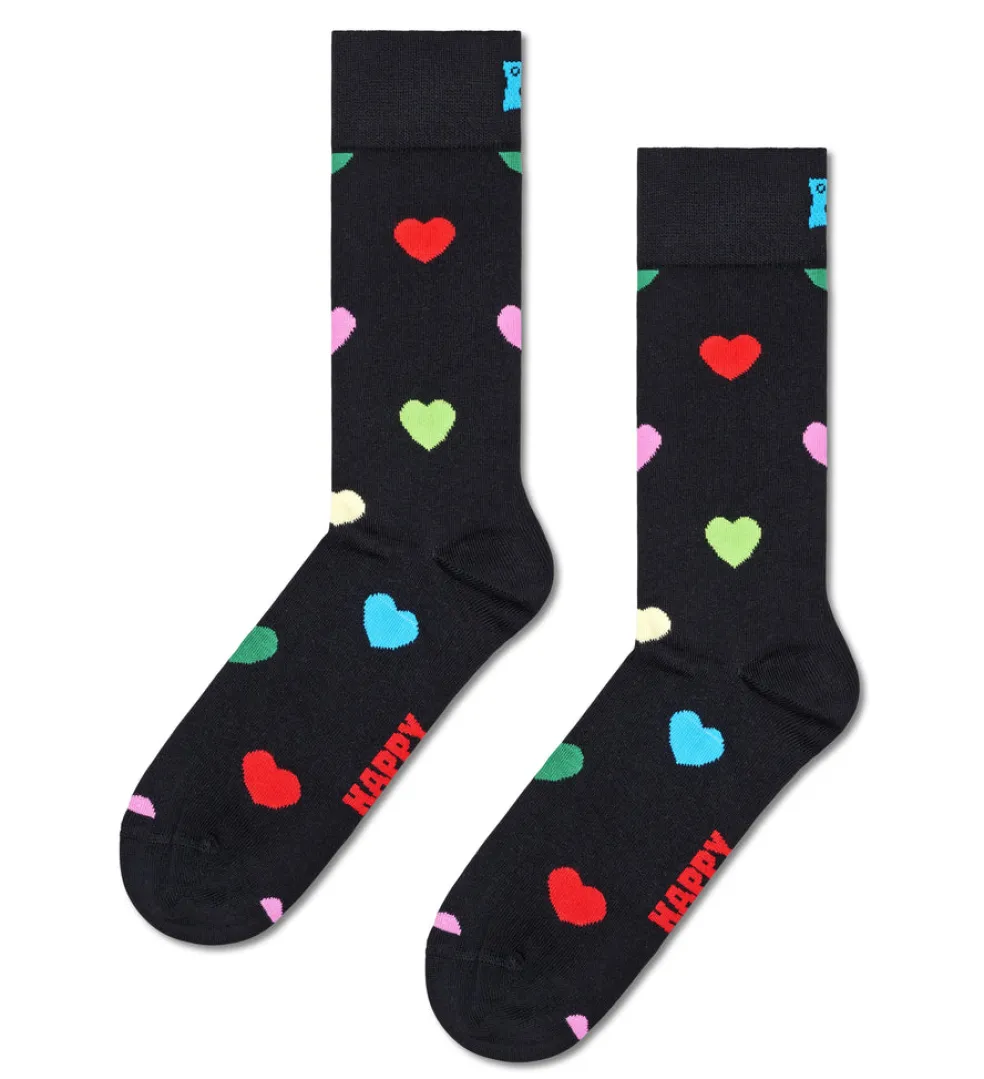 Sukat Happy Socks Heart 36-40