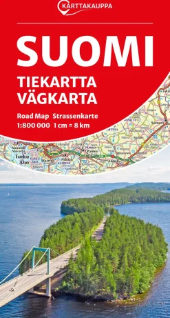 Suomi tiekartta