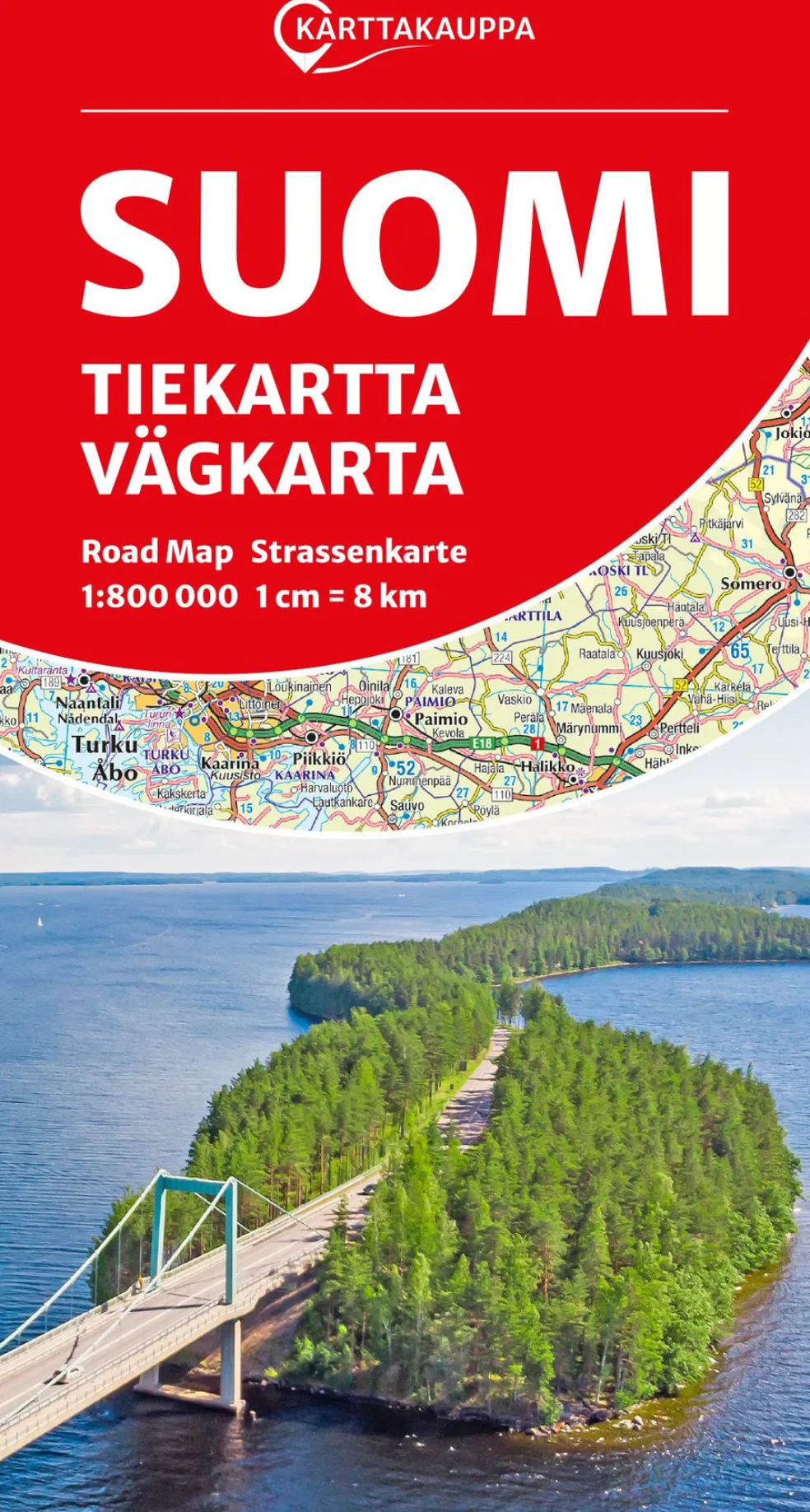 Suomi tiekartta