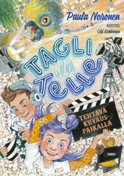 Tagli ja Telle. Tehtävä kuvauspaikalla
