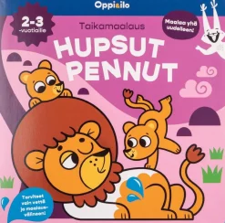 Taikamaalaus Hupsut Pennut -puuhakirja 2-3 v