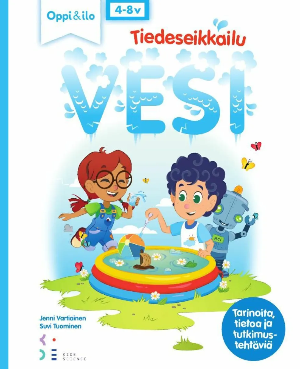 Tiedeseikkailu Vesi -kirja 4-8 v