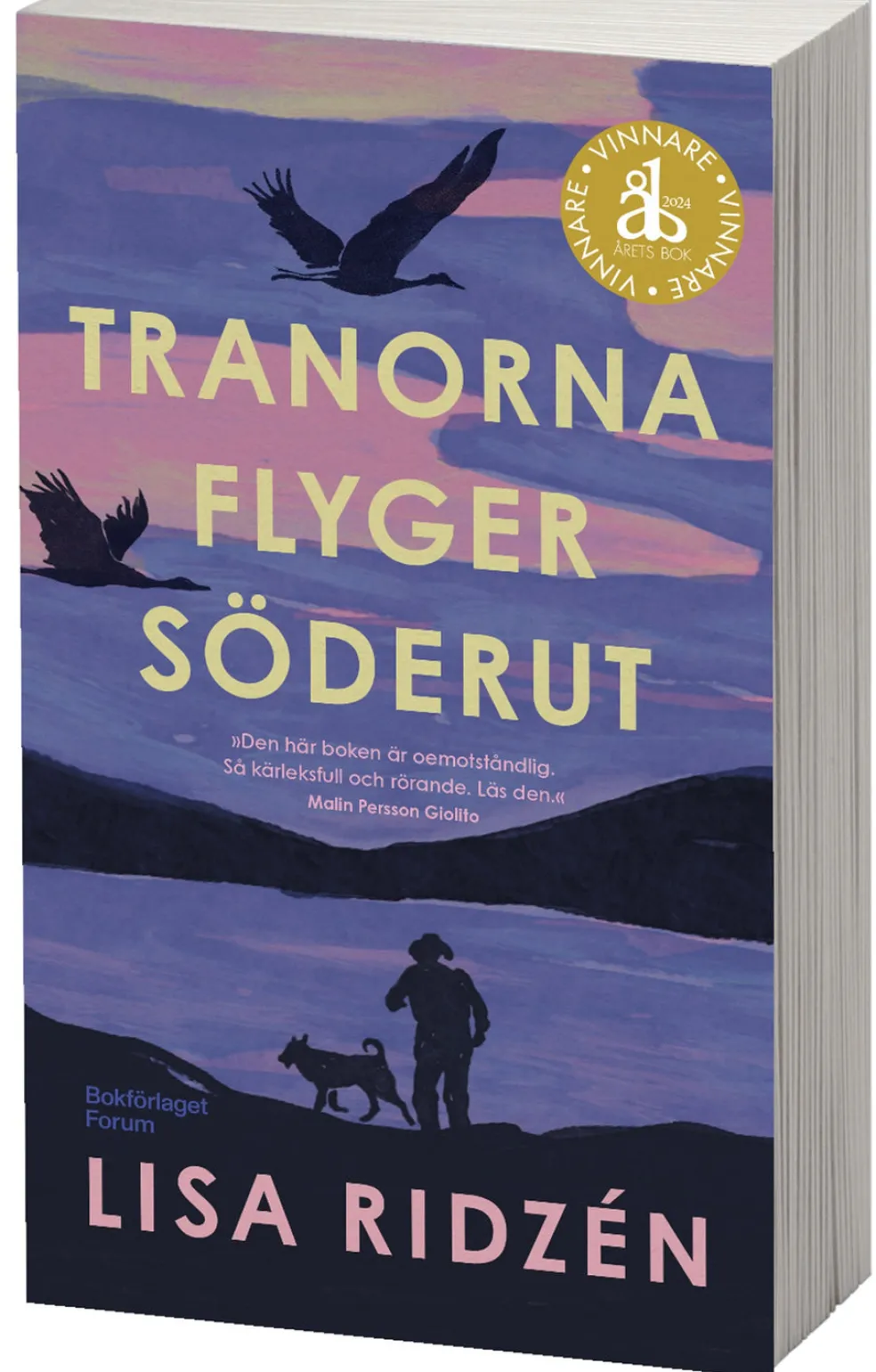 Tranorna flyger söderut