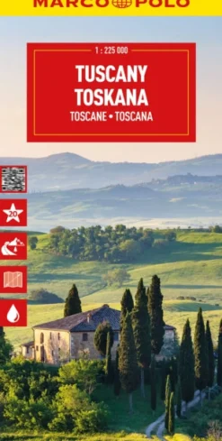 Tuscany Marco Polo Map