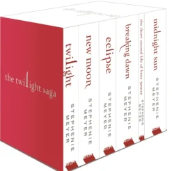 Twilight Saga 6 Book Set (White Cover)