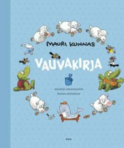 Vauvakirja, vaaleansininen