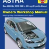 Vauxhall/Opel Astra (Dec 09 - 13) 59 to 13