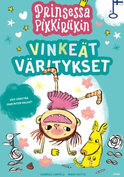 Värityskirja Prinsessa Pikkiriikin vinkeät väritykset