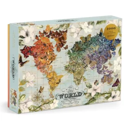 Wendy Gold Winged Metamorphosis 1000 Piece Foil Puzzle