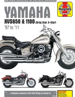 Yamaha XVS650 & 1100 Drag Star/V-Star (97 - 11) Haynes Repair Manual